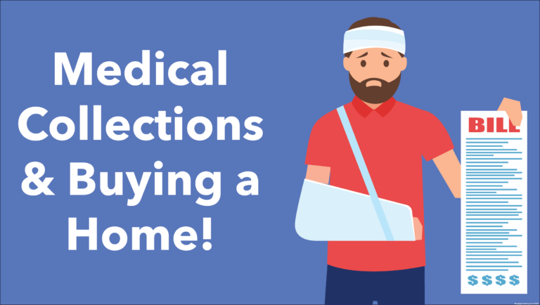 Fannie Mae Updates Medical Collection Rules! Medical collections are no longer required to be paid off. This is not true of all collections, so if you have a collection, let’s talk and find a great solution for you to finance a new home or refinance your current home.
