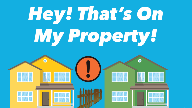 Hey! That’s On My Property! Can you finance a home when your neighbor’s fence, shed, or other structure is partially on the property you want to purchase? The technical term for that is “encroachment.” When a survey or appraisal is completed, and it shows a structure on your neighbor’s property encroaching onto your property, it can sometimes cause an issue. The key is determining the severity of the encroachment and understanding the allowances that lenders will make. Questions? Let’s Talk!