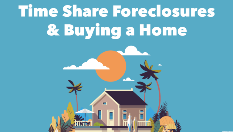 Did you have a timeshare that ended in Foreclosure? Many people think that this goes onto their credit record as a real estate foreclosure. Home financing lenders look at a timeshare foreclosure as an installment debt. So, while it may affect your credit score, it does not trigger a waiting period to finance real estate. If this happened to you, let’s talk!