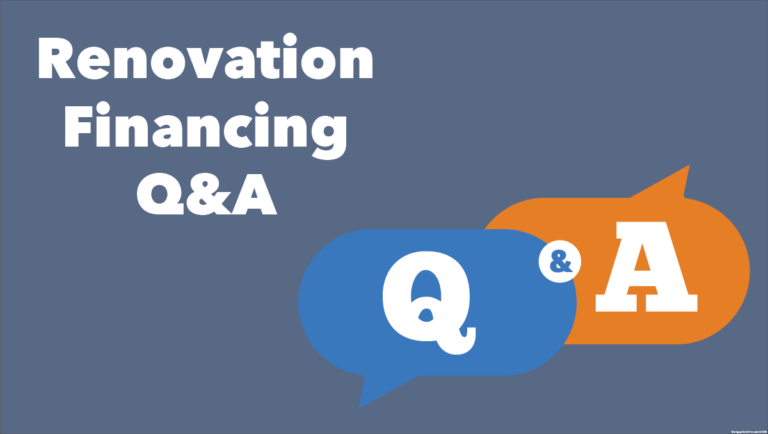 Question: I’m considering buying a home that I want to renovate prior to moving in, do I have to make payments on my present home and the new loan?Answer: One of the benefits of renovation lending is that you can build into the mortgage your new loan payments so that you don’t have two housing payments at the same time! This option is only available if the home is uninhabitable during construction. Each program has different time limits so if you are thinking about a renovation loan, let’s talk first!