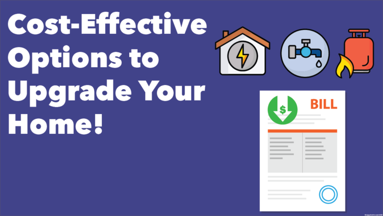 Did you know there are home loans available that help you make energy upgrades to your home? Many items are included in what can be upgraded. These programs have helped many homeowners keep their homes up to date and save on costly utility bills. If you’d like to know more about these programs, please message me, and I’ll review your possibilities!