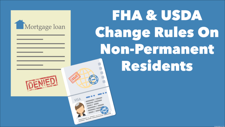 FHA and USDA recently changed their guidelines and will no longer permit non-permanent residents to participate in their programs. This change will impact those who may be here legally but do not have permanent resident status. As of today, we have not heard of any changes for conventional financing, so those options are still available for non-permanent residents. If you have any questions, please message me or comment below.